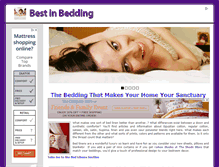 Tablet Screenshot of best-in-bedding.com
